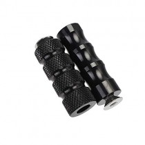 Universal CNC Motorcycle Gear Shift Brake Lever Shifter Peg Foot Pegs Pedal M6 6mm Hole Racing Motorbike Rearsets Footrests Footpeg
