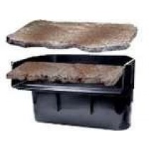 Savio Engineering K5003 Savio Stone Kit Filter Weir 16 Waterfall Rock, Brown