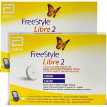 Abbott Freestyle Libre 2 Sensor for diabetes monitoring, Pack of 2 