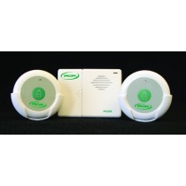 Smart Caregiver Two Call Buttons & Wireless Caregiver Pager