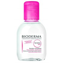 Bioderma Sensibio H2O Soothing Micellar Cleansing Water and Makeup Removing Solution for Sensitive Skin - Face and Eyes - 3.3 FL.OZ.