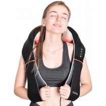RENPHO Shiatsu Neck and Shoulder Back Massager with Heat, Electric Deep Tissue 3D Kneading Massage Pillow for Relief on Waist, Leg, Calf, Foot, Arm, Belly, Full Body, Muscles