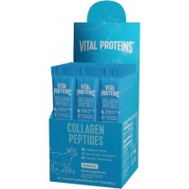 Vital Proteins Collagen Peptides Powder Supplement (Type I, III) Travel Packs, Hydrolyzed Collagen for Skin Hair Nail Joint - Dairy & Gluten Free - 10g per Serving - Unflavored (20ct per Box)