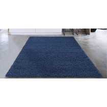 Sweet Home Stores COZY2866-8X10 Area Rug, 7'10" x 9'10", Navy Blue
