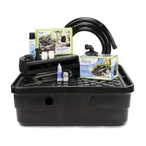 Aquascape 83013 Landscape Backyard Waterfall Fountain Kit, Black