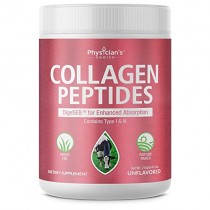 Collagen Peptides Powder - Double Hydrolyzed [Enhanced Absorption] 14 Amino Acids - Grass Fed Collagen Protein for Sports Recovery Hair Growth Skin Nails Joints; Non-GMO Keto Supplement, Unflavored