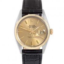 Rolex Datejust Automatic-self-Wind Male Watch 16013 (Certified Pre-Owned)