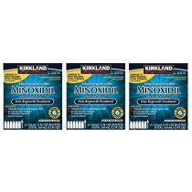 Minoxidil 5 percentage Extra Strength Hair Loss Regrowth Treatment Men, 3 Pack (6 Months Supply)