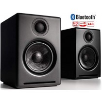 Audioengine A2+ Wireless 60W Powered Desktop Speakers, Bluetooth aptX Codec, Built-in 16Bit DAC and Amplifier (Black)