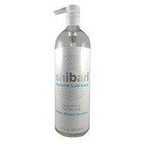 Shibari Water Based Personal Lubricant, 32oz with Pump
