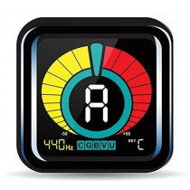KLIQ UberTuner - Clip-On Tuner for All Instruments - with Guitar, Bass, Violin, Ukulele & Chromatic Tuning Modes