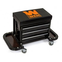 WEN 73015 Garage Glider Rolling Tool Chest Seat
