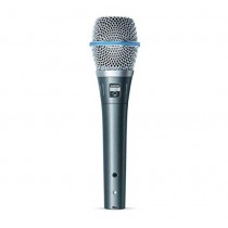 Shure BETA 87A Supercardioid Condenser Microphone for Handheld Vocal Applications
