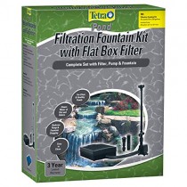 TetraPond Filtration Fountain Kit, Includes 3 Fountain Attachments