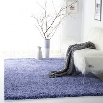 Safavieh California Premium Shag Collection SG151-7171 Periwinkle Area Rug (5'3" x 7'6")