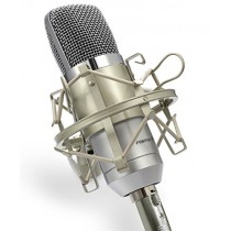 Fosmon Cardioid Condenser Microphone XLR, (Noise Deduction) 360 Degree Uni-Directional Voice Recording with Mount & Windscreen for PC, Gaming, Broadcasting, Podcasting, Studio, YouTube & Tiktok Video