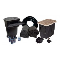 HALF OFF PONDS - LH0-5200 Complete PRO Water Garden & Pond Kit with 20' x 30' EPDM Liner, 22" Waterfall, Skimmer and Submersible Pump
