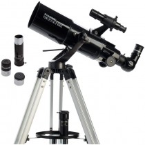 Celestron - PowerSeeker 80AZS Telescope - Manual Alt-Azimuth Telescope for Beginners - Compact and Portable - BONUS Astronomy Software Package - 80mm Aperture