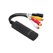 Easycap USB 2.0 Video Capture Card Convertible Adapter Black/Yellow/Red
