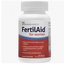 FertilAid for Women: Female Fertility Supplement, Natural Fertility Vitamin with Vitex, Support Cycle Regularity and Ovulation