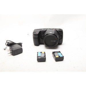 Used Blackmagic Design Pocket Cinema Camera 6K, Canon EF 