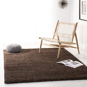 Safavieh California Premium Shag Collection SG151-2727 Brown Area Rug (8' x 10')