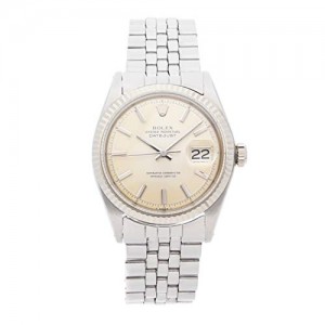 Rolex Datejust Mechanical (Automatic) Silver Dial Mens Watch 1601 (Certified Pre-Owned)
