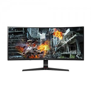 LG 34GL750-B 34 inch 21: 9 Ultragear Curved Wfhd (2560 X 1080) IPS 144Hz G-SYNC Compatible Gaming Monitor