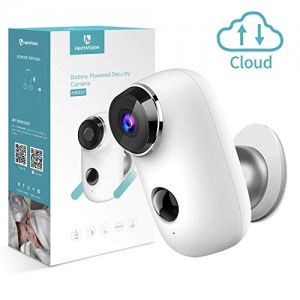 HeimVision HMD2 Wireless Rechargeable Battery-Powered Security Camera, 1080P Video with 2-Way Audio, Night Vision, Waterproof Home Indoor/Outdoor WiFi Cameras with Cloud Service
