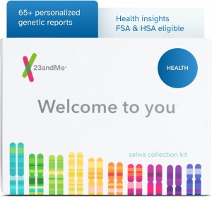 23andMe Health Service - DNA Test with Personal Genetic Reports Including Health Predispositions, Carrier Status & Wellness Reports