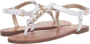G by GUESS Women's Lexann White 7.5 M US