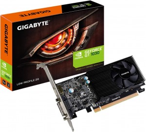 Gigabyte GeForce GT 1030 GV-N1030D5-2GL Low Profile 2G Computer Graphics Card