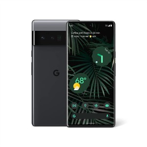 Google Pixel 6 Pro - 5G Android Phone - Unlocked Smartphone with Advanced Pixel Camera and Telephoto Lens - 12GB RAM 128GB 5G - Stormy Black