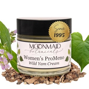 MoonMaid Wild Yam Cream for Hormone Balance 2 Oz | Organic Wild Yam Cream for Hormones, Menopause Support, Skin Rejuvenation, Mood Balance, and Improved Sleep | Made in USA | USDA Certified