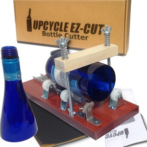 Upcycle EZ-Cut Bottle Cutter, New Precision Bottle Cutting Machine for Perfect Cuts, Spring-Force Technology 