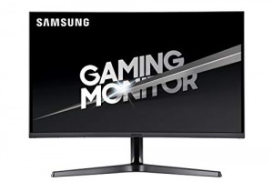 Samsung 27-Inch CJG56 144Hz Curved Gaming Monitor (LC27JG56QQNXZA) - WQHD Computer Monitor, 2560 x 1440p Resolution, 4ms Response, Game Mode, HDMI, AMD FreeSync