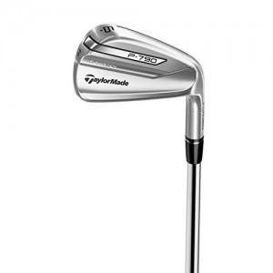 TaylorMade Golf P790 Men's Iron Set (Set of 8 total clubs: Graphite Senior Flex 3-PW Iron Set, Left Hand)