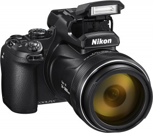 Nikon COOLPIX P1000 16.7 Digital Camera with 3.2" LCD, Black 
