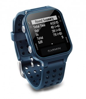 Garmin Approach S20, GPS Golf Watch with Step Tracking, Preloaded Courses, Midnight Teal