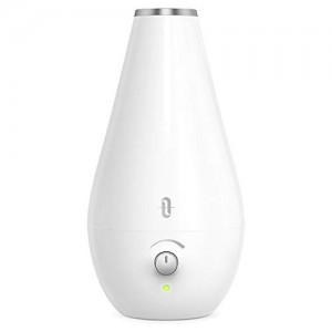 TaoTronics Cool Mist Humidifiers for Babies [BPA Free], 1.8L Quiet and Small Ultrasonic Humidifier for Bedroom Nightstand, Space-Saving, Filterless, Auto Shut Off-(0.48 Gallon, US 110V)
