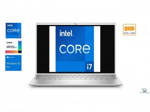 Dell Inspiron 7400 14.5" QHD+ (2560 x 1600) Notebook,11th Generation Intel Core i7-1165G7,8GB DDR4 RAM,512GB SSD,Intel Iris Xe Graphics,Wifi-AX, Bluetooth,HDMI,Windows 10 Pro