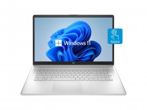 [Windows 11 Home] 2021 Newest HP 17t Laptop | 17.3" HD+ Touch Display | 11th Gen Intel Core i7-1165G7 Processor | 32GB DDR4 RAM | 1TB SSD + 1TB HDD | Wi-Fi 6 | Backlit KB | Webcam | HDMI | Silver