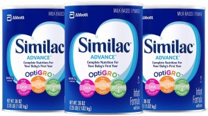 Similac® Advance®* Infant Formula with Iron, 3 Tins, 1.02KG each, Powder, 36-Ounce Can