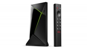 NVIDIA SHIELD Android TV Pro Streaming Media Player; 4K HDR movies, live sports, Dolby Vision-Atmos, AI-enhanced upscaling, GeForce NOW cloud gaming, Google Assistant Built-In, Works with Alexa 