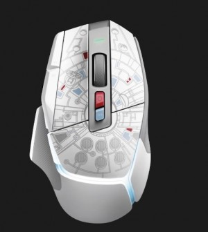 Logitech G502 X PLUS Millenium Falcon Edition Gaming Mouse, LIGHTSPEED Wireless RGB Gaming Mouse - LIGHTFORCE hybrid switches, LIGHTSYNC RGB, HERO 25K gaming sensor, compatible with PC - macOS/Windows