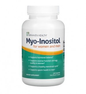 Fairhaven Health, Myo-Inositol, For Women and Men, 120 Capsules
