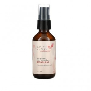 Eva Naturals, Anti-Wrinkle Skin Firming Serum, Retinol 2.5%, 2 oz (60 ml)