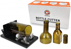 Bottle Cutter, Genround Upgrade 2.1 Glass Bottle Cutter Machine for Round, Square and Oval Bottle Cutting | Cut Bottle from Neck to Bottom | Glass Cutter Bottle Cutting Tool for DIY Projects 