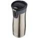 Contigo West Loop Stainless Steel Travel Mug with AUTOSEAL Lid, 16oz., Stainless Steel/Black